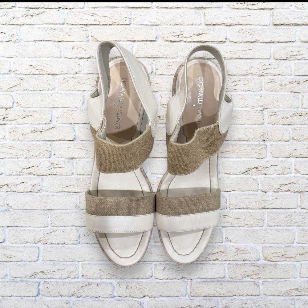 Donald J. Pliner SZ 8.5 M Nolita Platform Sandal with Cork Heel - Picture 4 of 10